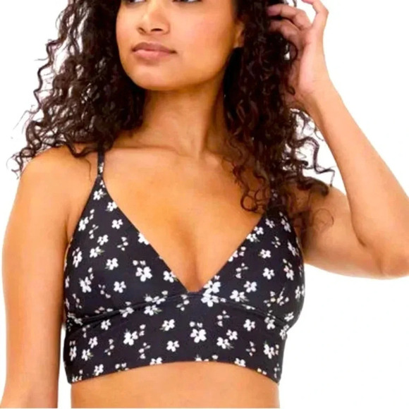 Aeropostale Other - NWT Aeropostale 2 piece Bikini Black Floral Sz XL